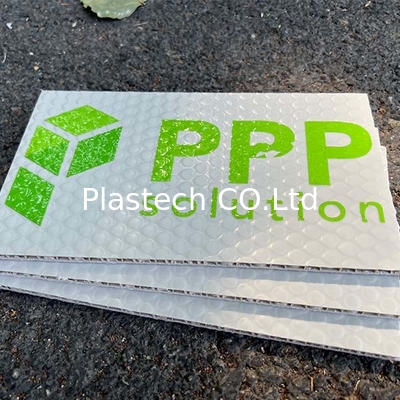 کیفیت  3mm 5mm Fire Retardant PP Honeycomb Board For Surface Shields کارخانه