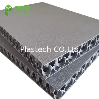 2440x1220mm 12mm 13mm ورق های لانه زنبوری مات پلی پروپیلن برای کیف حمل