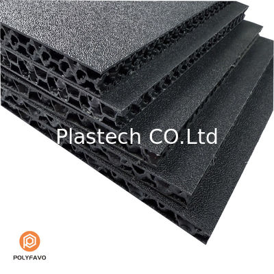 12mm PP Honeycomb Flight Case Panel Heave Matte Plastic Honeycomb Sheet صفحه ای از پلاستیک های متراکم