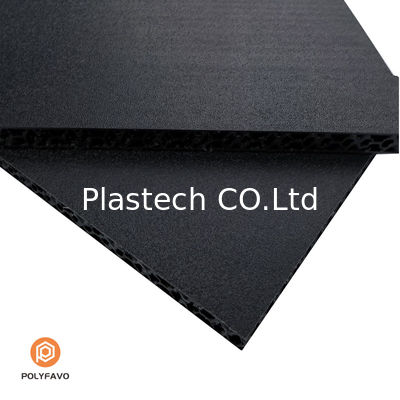 12mm PP Honeycomb Flight Case Panel Heave Matte Plastic Honeycomb Sheet صفحه ای از پلاستیک های متراکم