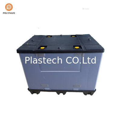 جعبه ظرف های نگهداری HDPE با دوام جعبه بسته بندی سفارشی پلاستیکی