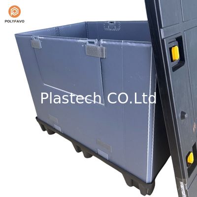 جعبه پالت با آستین پلاستیکی آبی برای ذخیره سازی و بسته بندی سفارشی