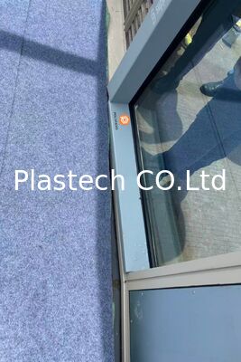 U Channel Type Plastic Profile Door Sill Protector Pp Honeycomb Board با پارچه فیلت سطح مات اختیاری ضخامت 3mm 5mm