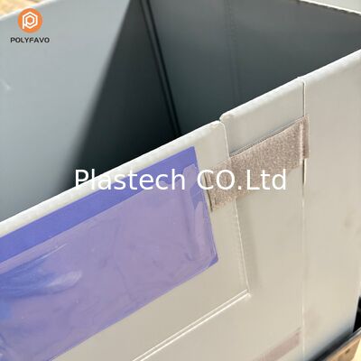 کانتینر های پلاستیکی قابل انعطاف 1200x1000 کارت آستین لوله دار Euro Pallet Box