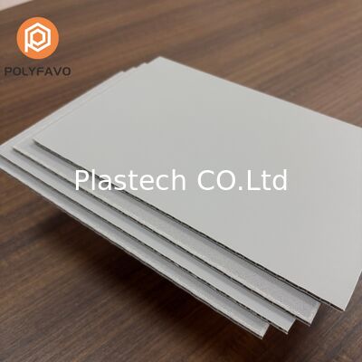 صفحه جداکننده 4mm PP Honeycomb Sheet قابل تنظیم پنل داخلی پوشش کامیون