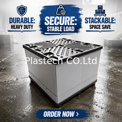 Plastics Boxes1220x1140mm Customizable Pallet Sleeve Box Manufacturer Sleeve Pallet Box