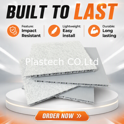 Honeycomb Floor Protection Board for Renovation Moving, V2 Flame Retardant Waterproof Floor Protector Panel, Custom Color